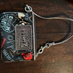 COACH Poppy wristlet